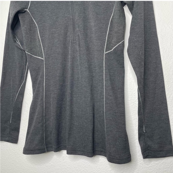 Kuhl Women's Akkomplice Zip Neck Shirt Style #4256 Size XS Base‎ Layer Charcoal - Picture 4 of 8